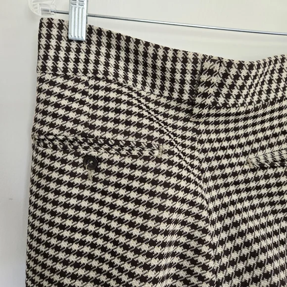 Vintage Brown and White Houndstooth Pants Farah - Picture 6 of 12
